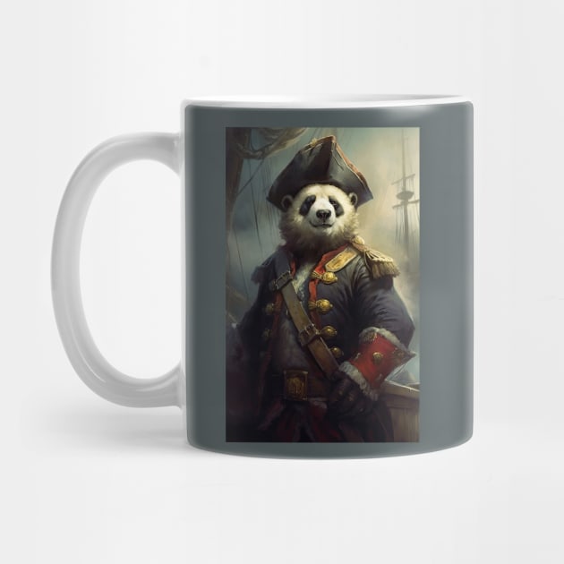 Captain Panda the Sailor by JensenArtCo